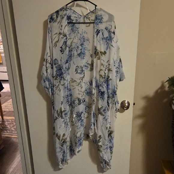 Floral Kimono Cardigan - Picture 1 of 1